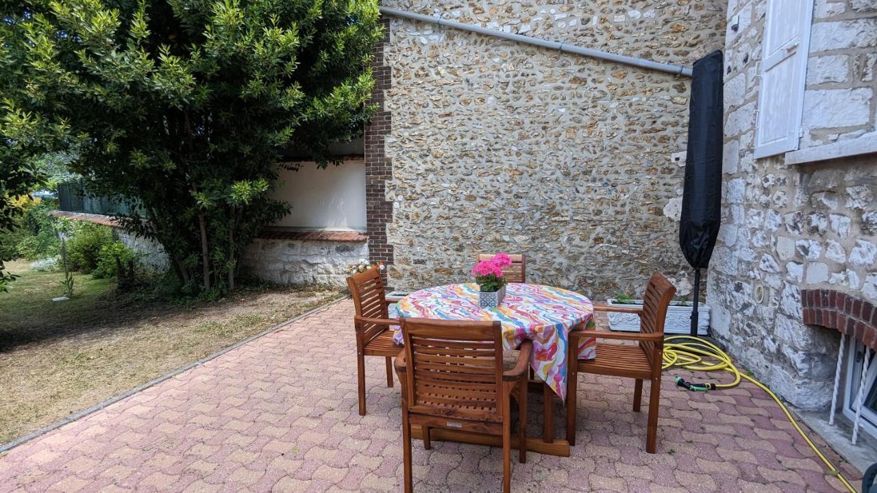 Villa Capucine - Maison De Ville Avec Jardin Dans Vernon-Giverny, Proche Des Transports Et De La Gare Vernon  Bagian luar foto